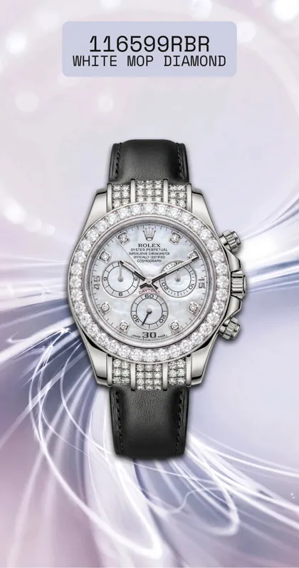 116599RBR White MOP Diamond
