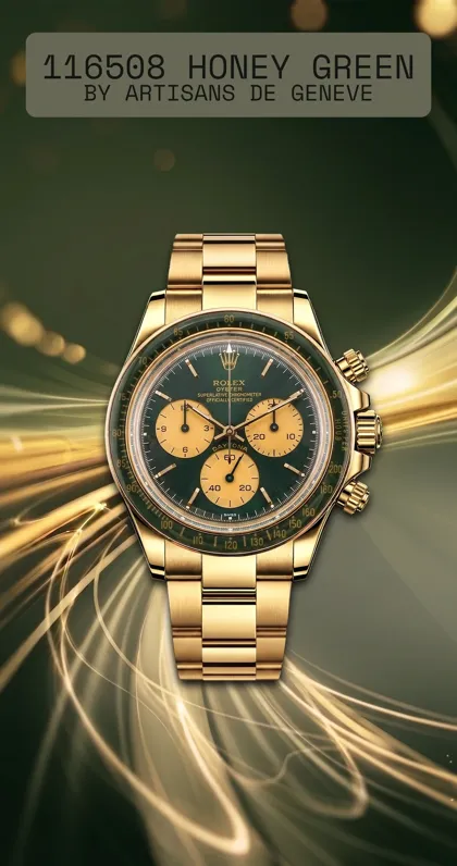 116508 Honey Green artisans de geneve