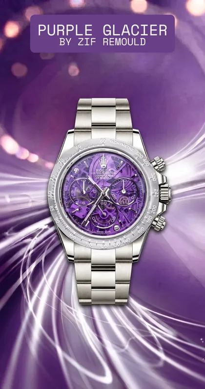 Purple Glacier ZIF REMOULD