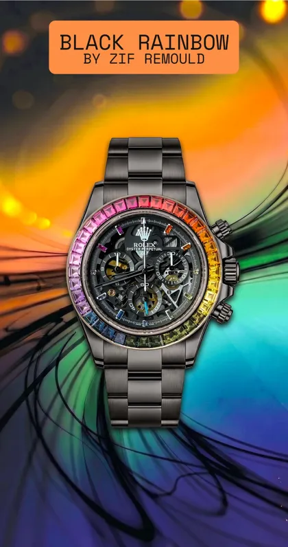 black rainbow ZIF REMOULD