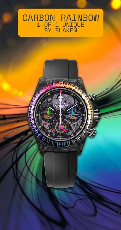 carbon rainbow Blaken