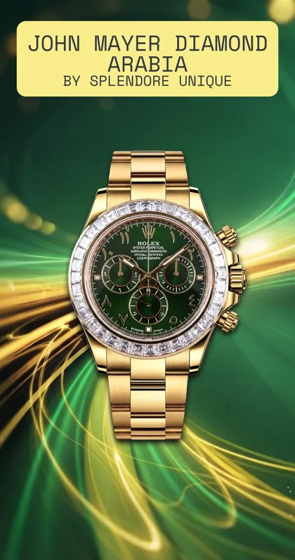 Arabia john Mayer Diamond Splendore Unique