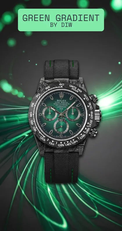 green GRADIENT diw