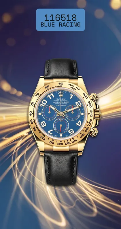 116518 Blue Racing leather