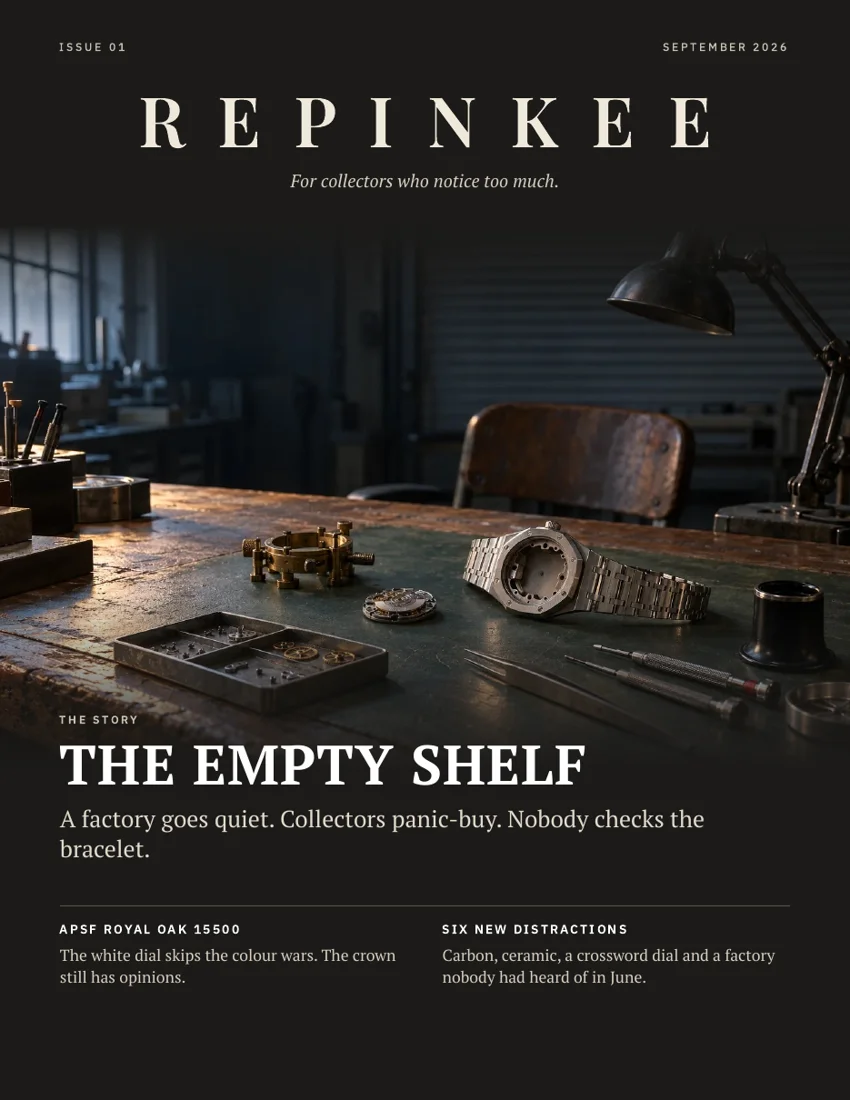 Cover of Repinkee Magazine, September 2026