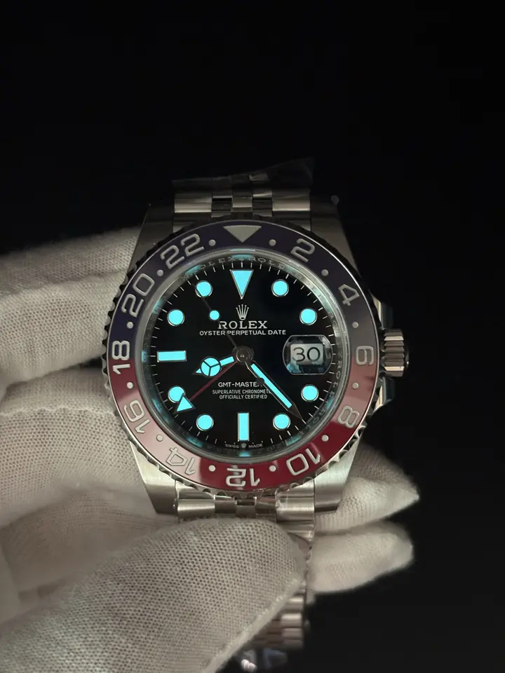 GMT Master II 124710BLRO Pepsi, QC photograph 16