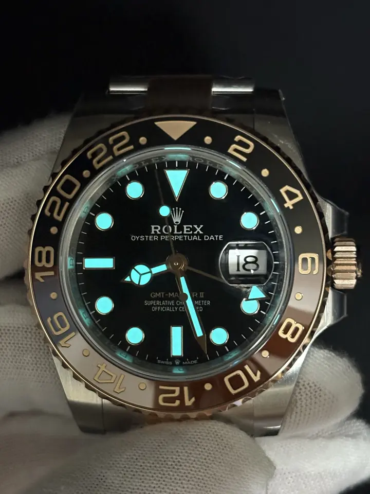 GMT Master II 126711CHNR Root Beer, QC photograph 14