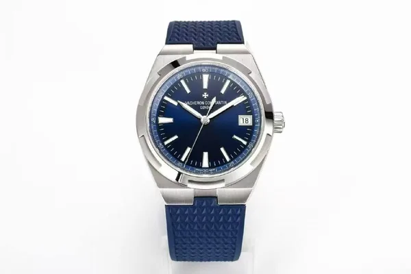 PPF Overseas 4500V, blue dial, blue rubber strap
