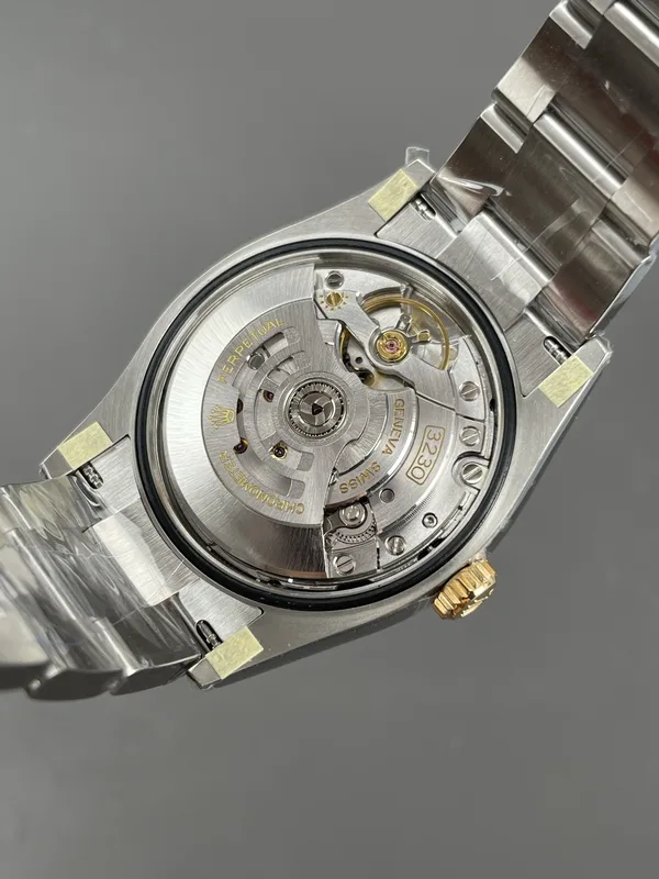VSF Oyster Perpetual 100 Years, 36 mm version, slate dial, two-tone, solid caseback