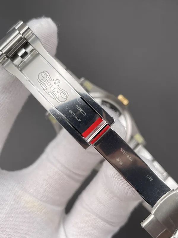 VSF Oyster Perpetual 100 Years, 36 mm version, slate dial, two-tone, bracelet and folding clasp