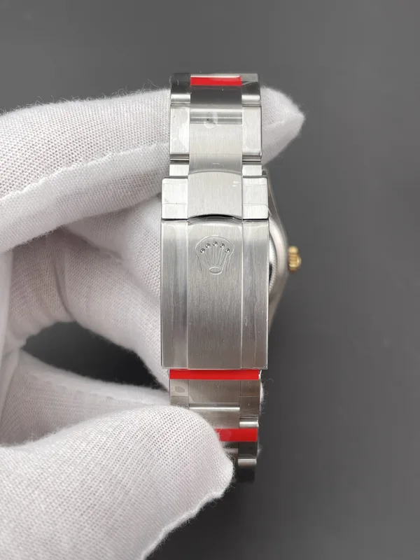 VSF Oyster Perpetual 100 Years, 36 mm version, slate dial, two-tone, clasp, outside