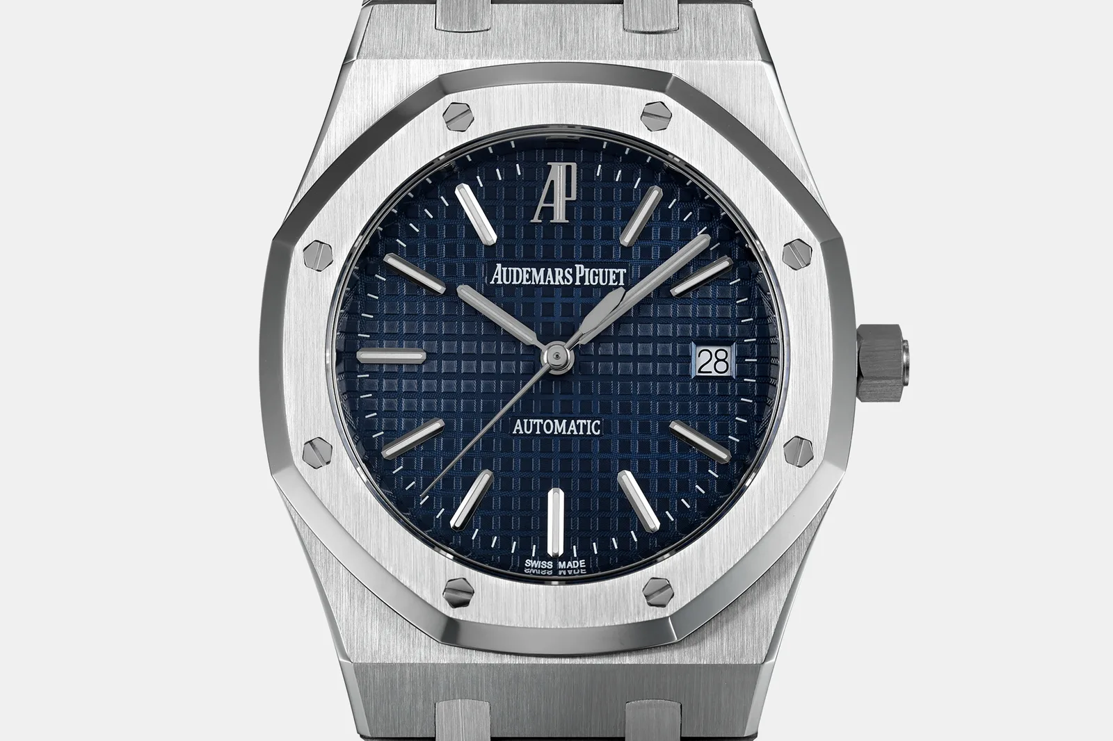 ZF Royal Oak 15300ST, blue dial