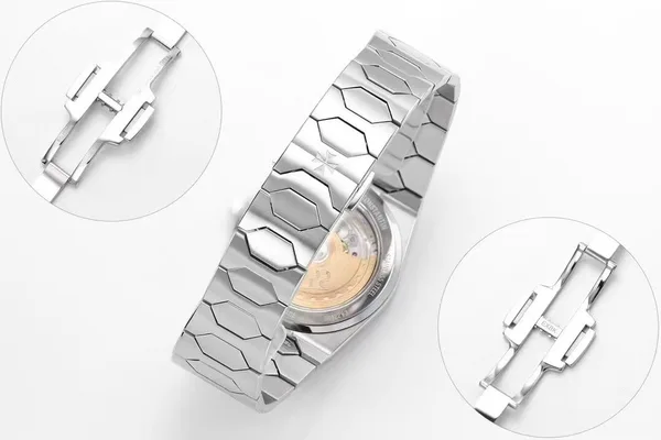 PPF Historiques 222 4200H, bracelet and hidden folding clasp