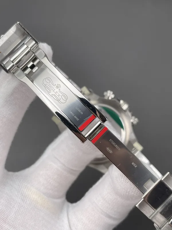 RW Factory Daytona 126500LN Panda, bracelet and folding clasp
