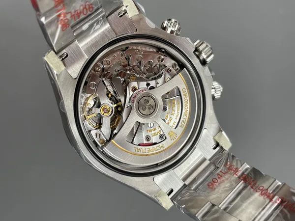 RW Factory Daytona 126500LN Panda, movement, close-up